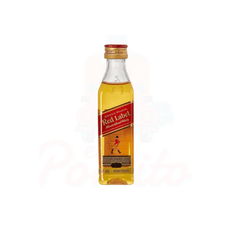 Mini Botella Whisky Red Label